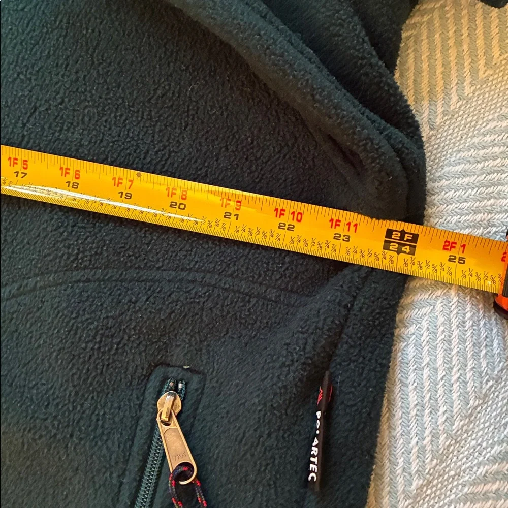 EMS Vintage 90s green half-zip fleece Eastern Mountain Sport - Picture 5 of 9